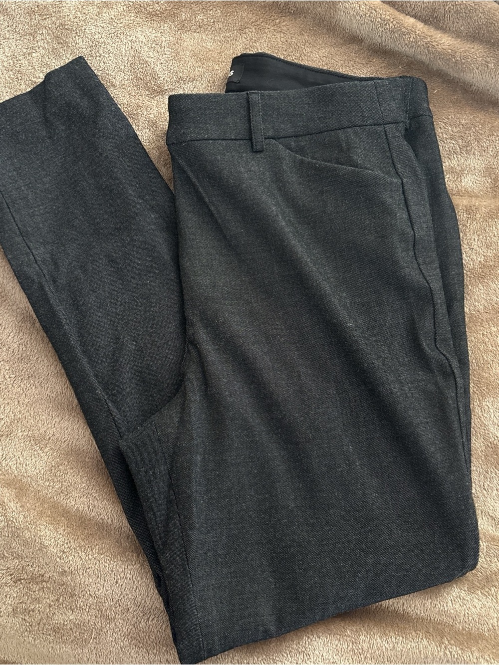 Express Charcoal skinny high rise Dress Pants 12R